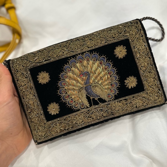 Handbags - Vintage black Embroided small bag